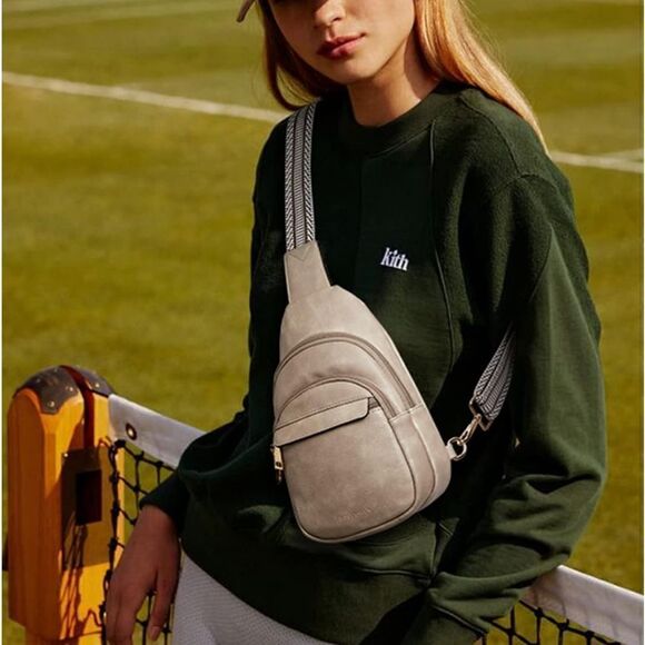 Leather Cross Body Sling Bag - Picture 1 of 6